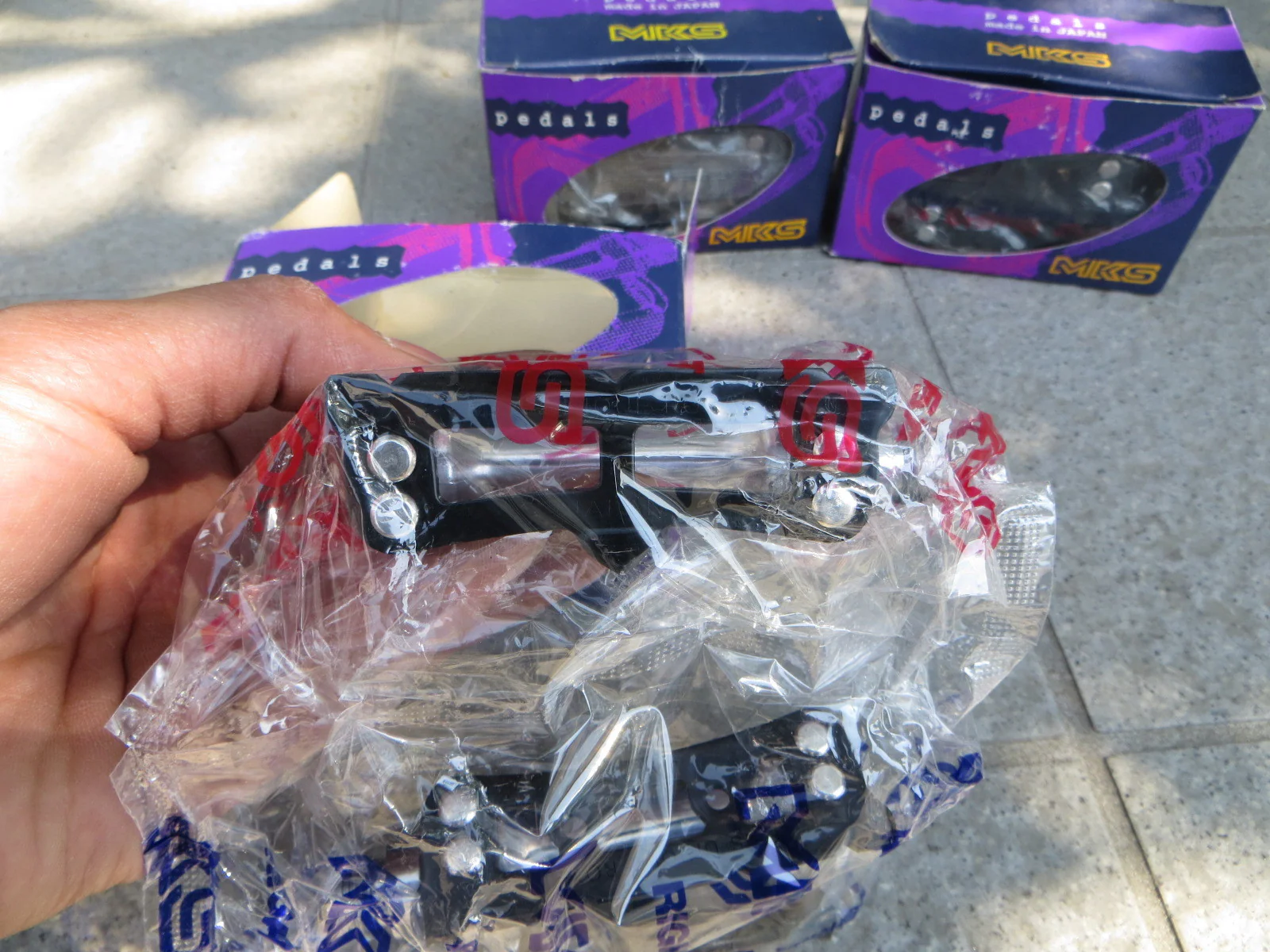 NOS MKS Mikashima Unique Royal Pedal Set - Image 4