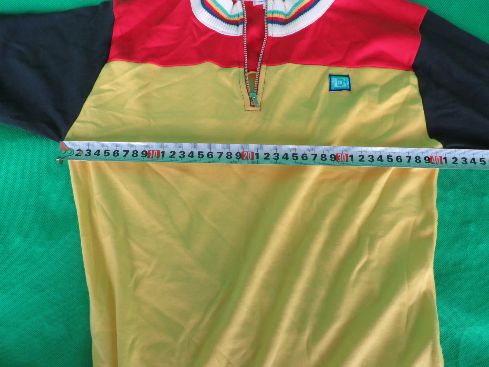 Vintage Cycling Jersey S-size (Japanese SS) - Image 3